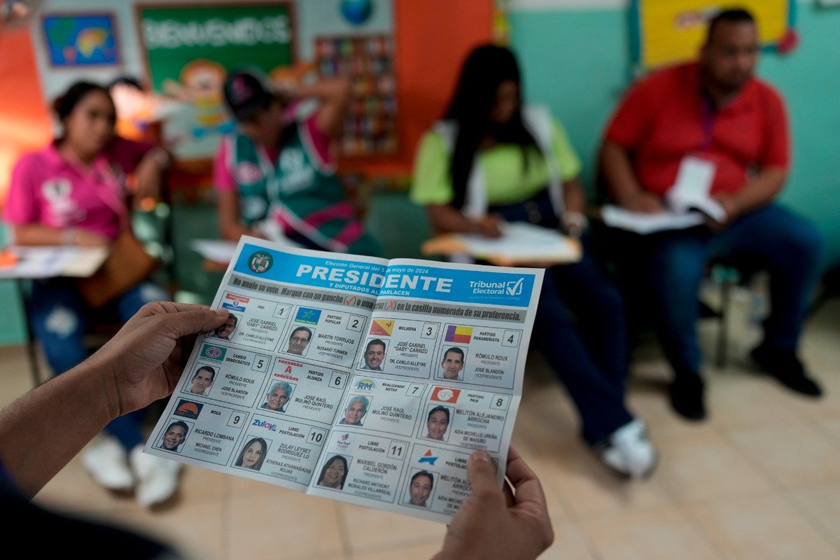 5 мая 2024 года. Всеобщие выборы в Панаме. Фото: AP / TASS