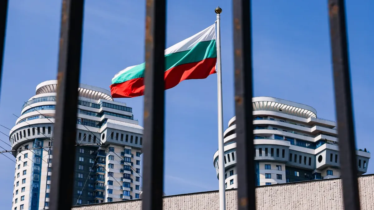 Вид на Москву с территории посольства Болгарии. Фото: Антон Новодережкин / ТАСС