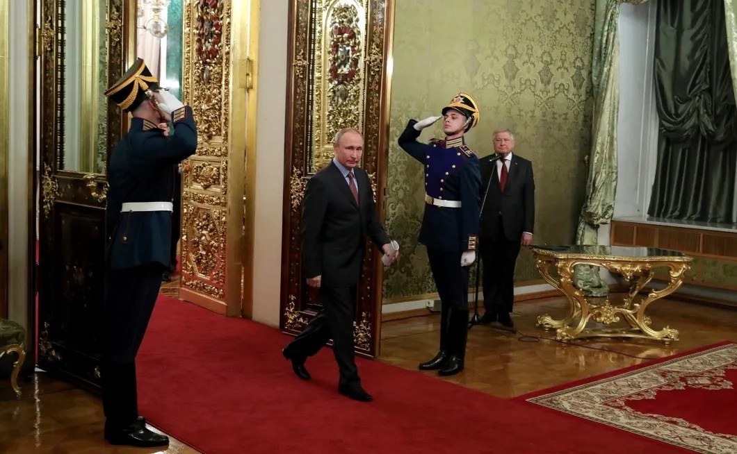 Владимир Путин в Кремле. Фото: кремлевский пул / ТАСС