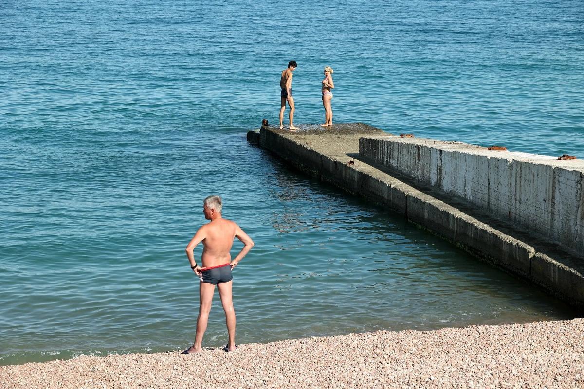 Крымские пляжи в июле 2023 года. Фото: Сергей Петров / NEWS.ru / ТАСС