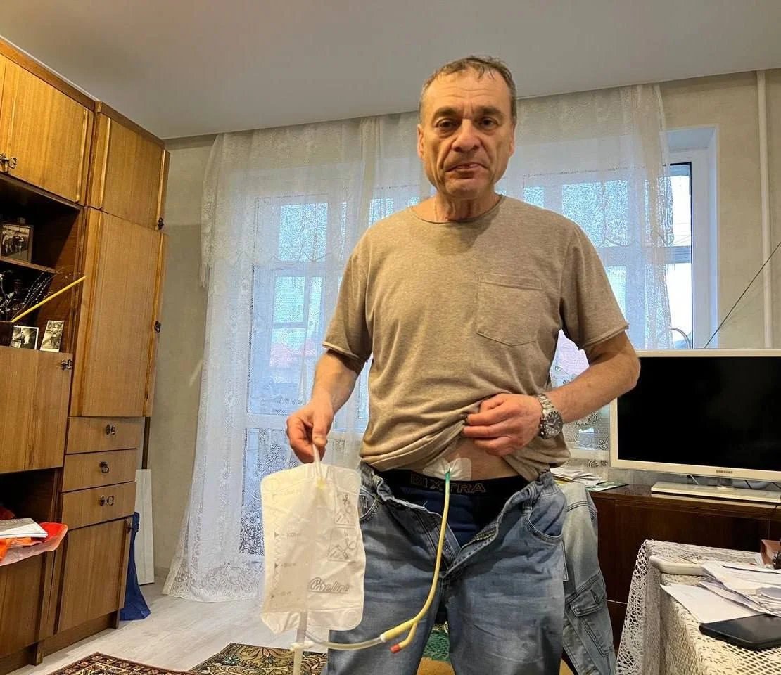 Во время разбирательств у Игоря Барышникова обострилось хроническое заболевание, ему установили цистостому. Фото из личного архива
