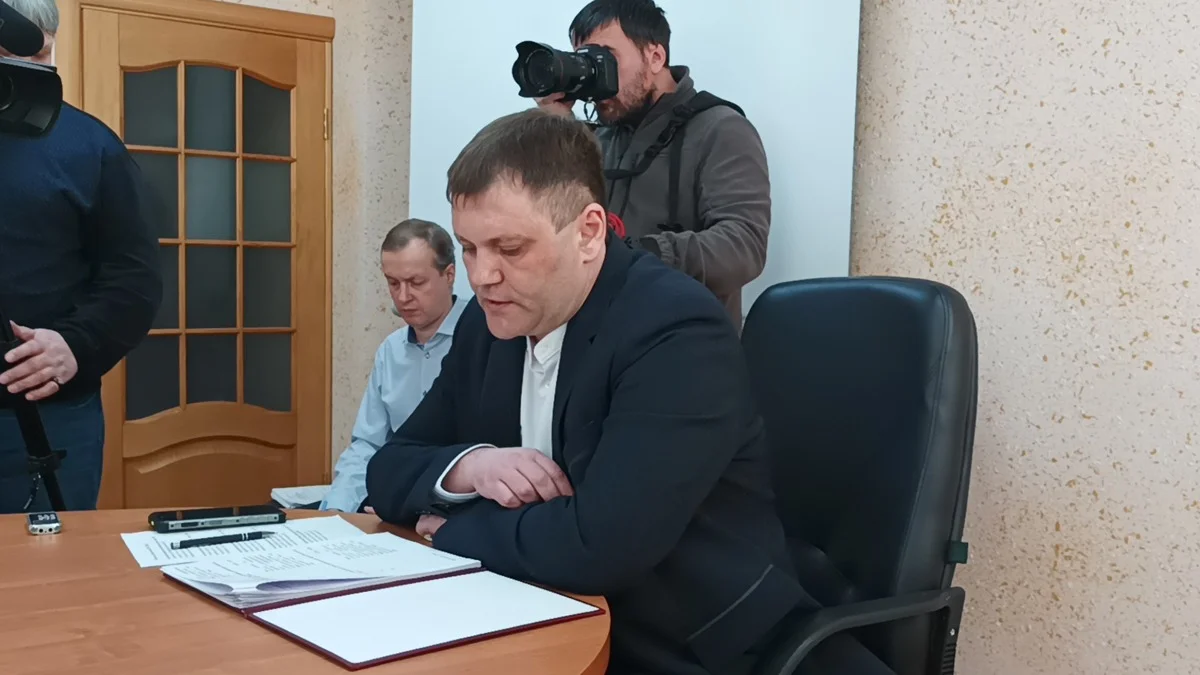 Спикер думы, член «Справедливой России» Вениамин Таров. Фото: Мстислав Письменков