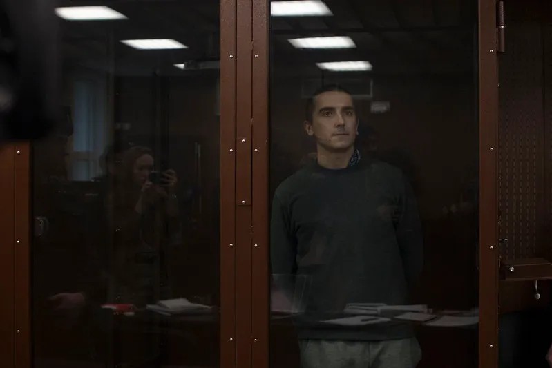 Владимир Емельянов в суде. Фото: Светлана Виданова / «‎Новая»