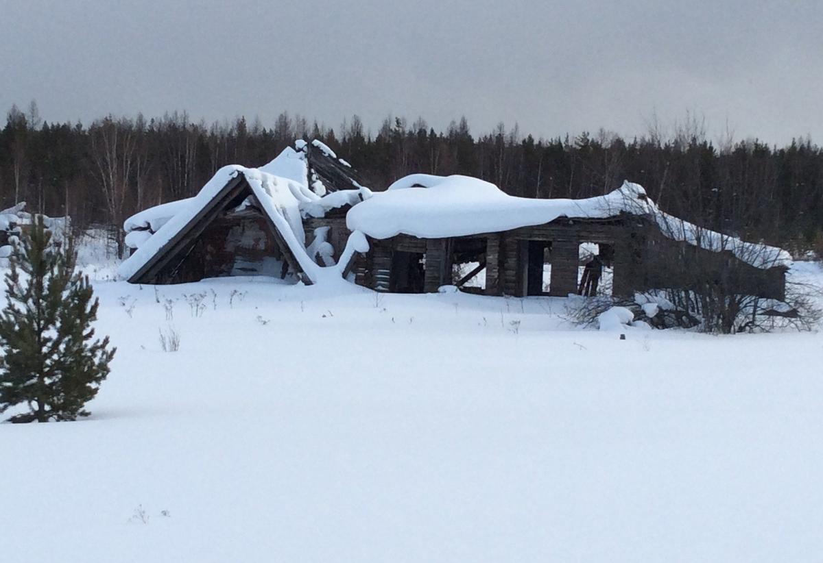 Остатки деревень, где прежде жили спецпоселенцы. Красноярский край. Фото: Алексей Тарасов / «Новая газета»