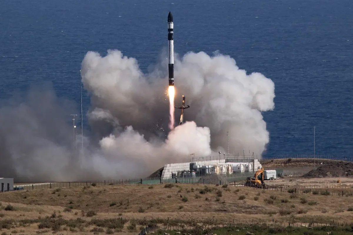 Запуск ракеты Rocket Lab Electron в Новой Зеландии. 2020 год. Фото: Википедия