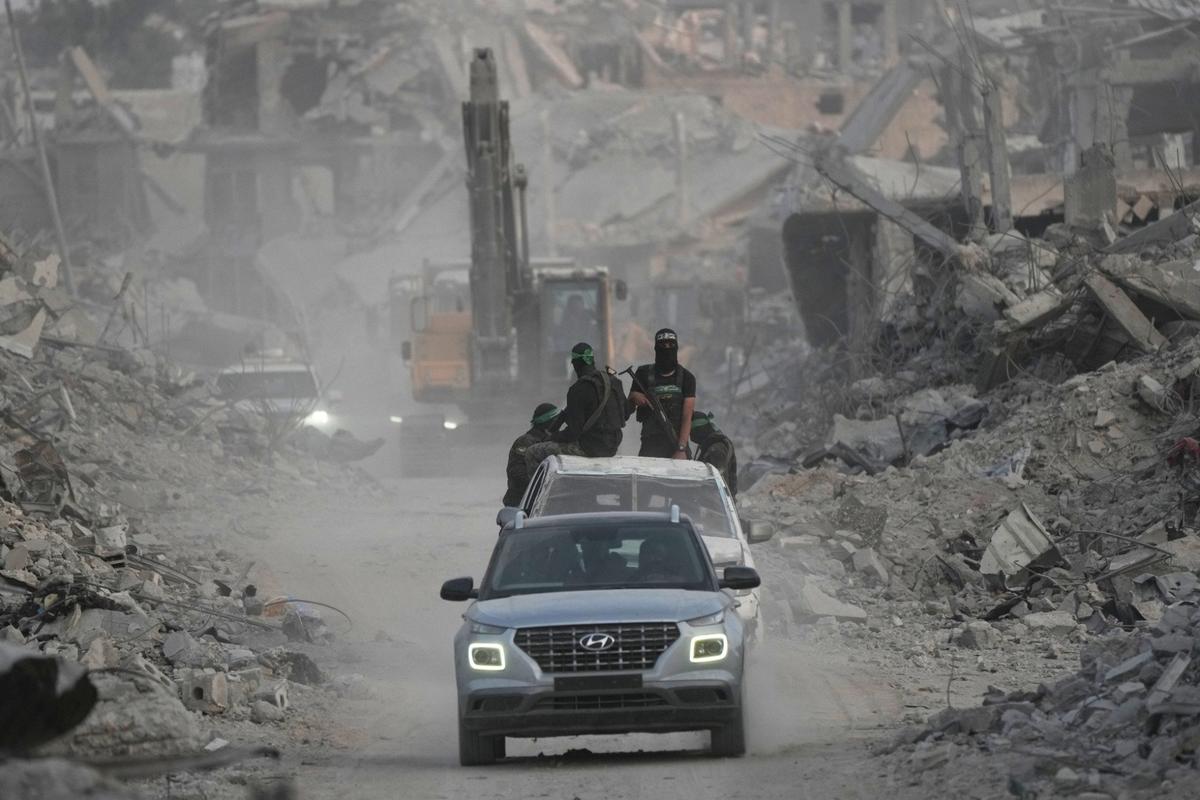 Боевики ХАМАС. Фото: AP / TASS