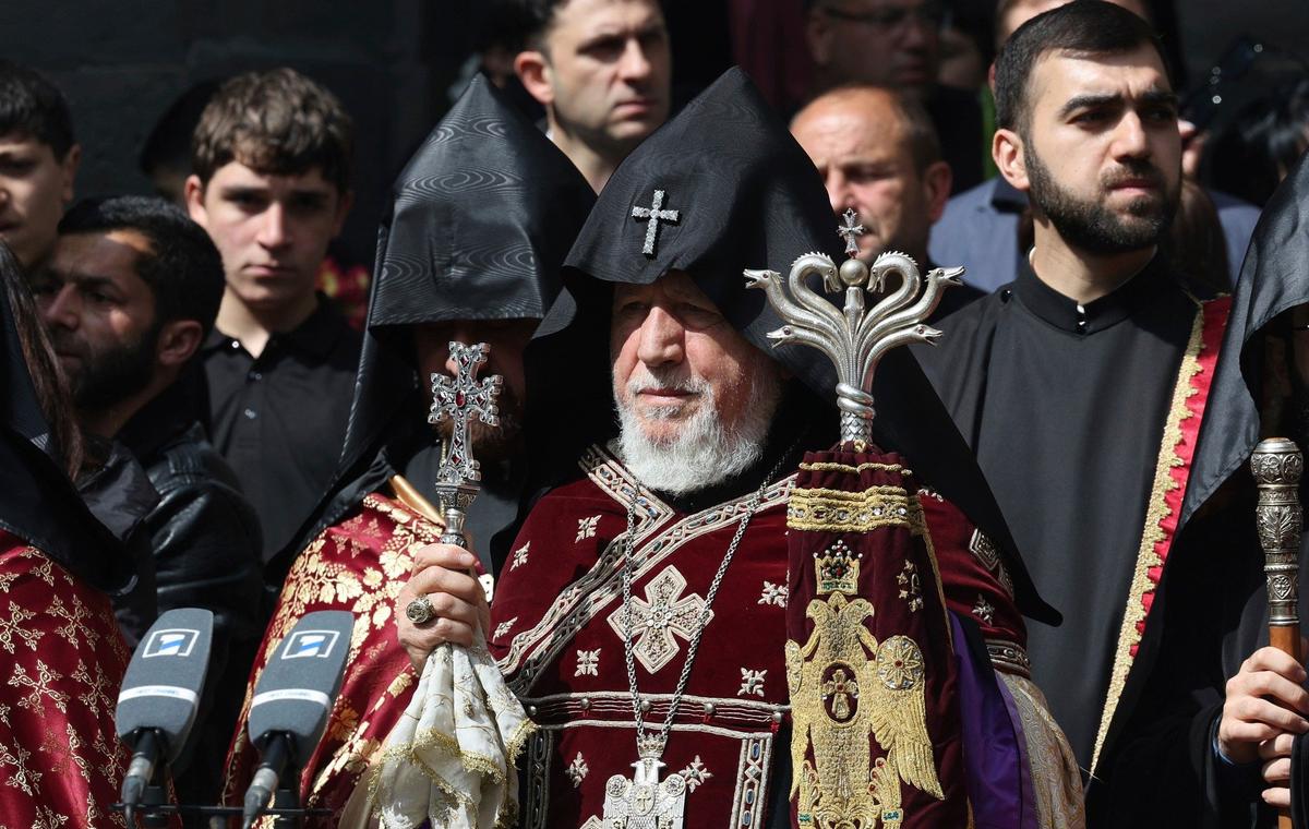 Католикос всех армян Гарегин II. Фото: AP / TASS