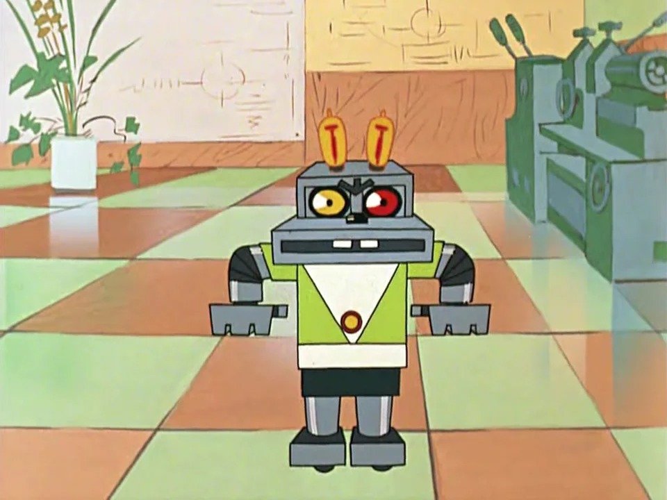 Кадр из мультфильма «Ну, погоди!»