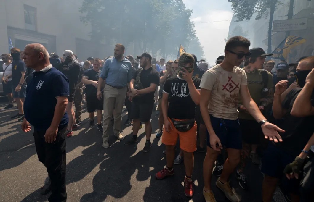 Акции протеста у Верховной рады. Фото: РИА Новости