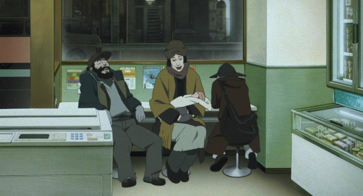 Кадр из анимационного фильма «Однажды в Токио»