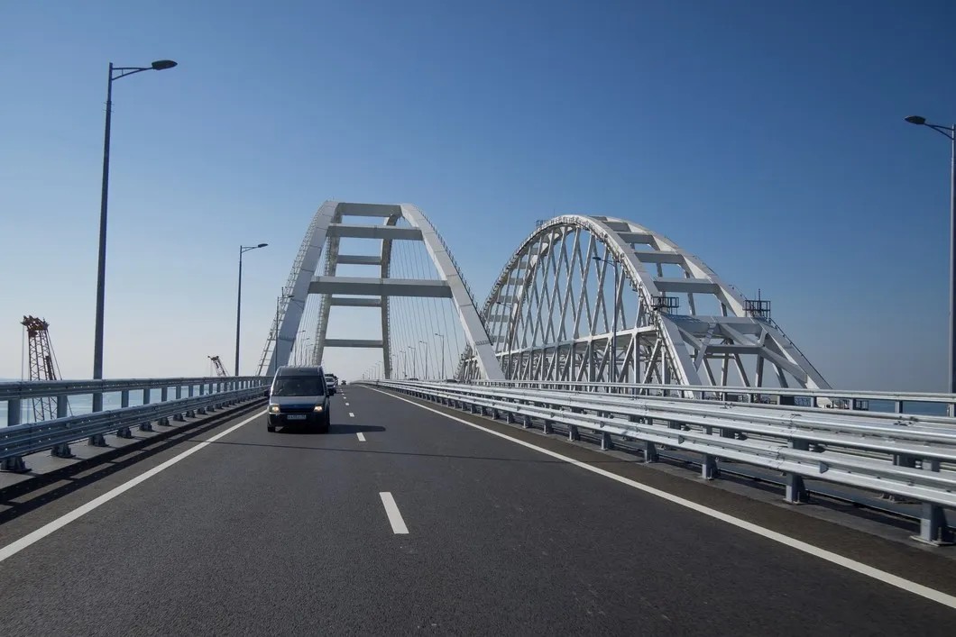 Керченский мост. Фото: Виталий Тимкив/ «Новая Газета»