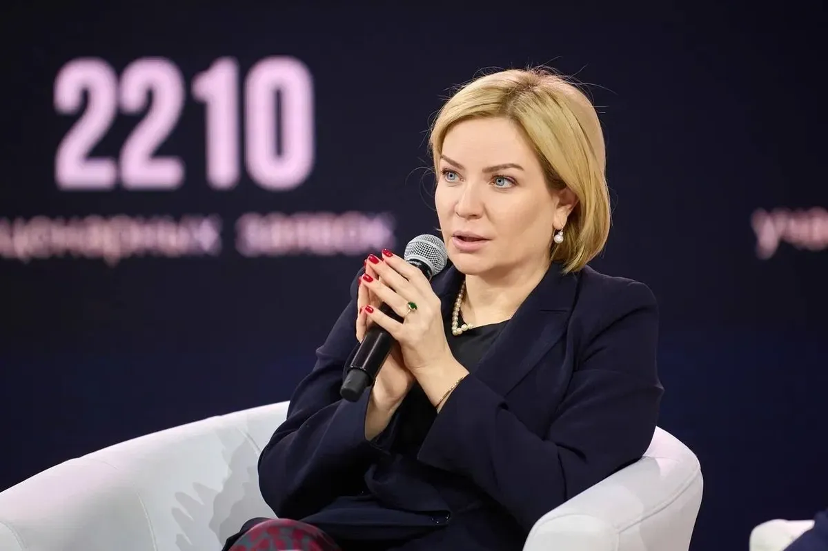 Министр Ольга Любимова на встрече со сценаристами из программы господдержки «Автор»