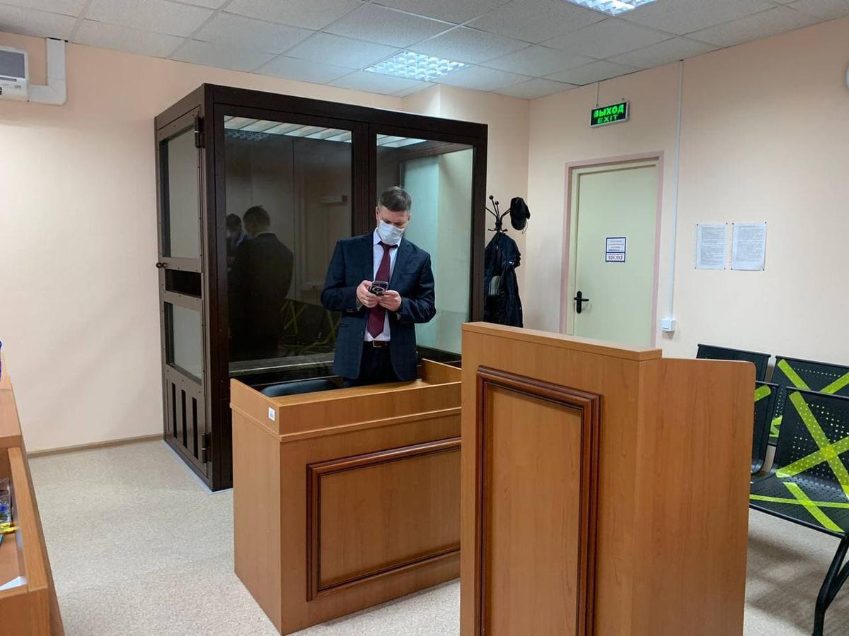 Представитель Google в зале суда. Фото: пресс-служба суда