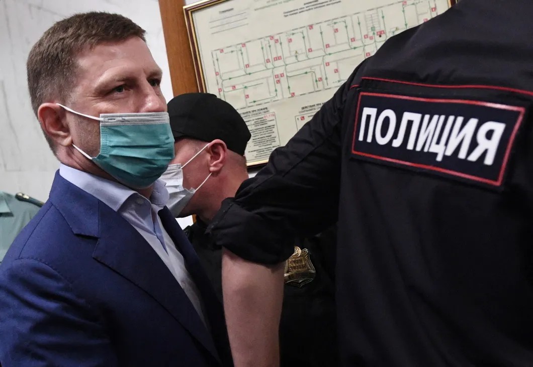 Сергей Фургал в суде. Фото: РИА Новости