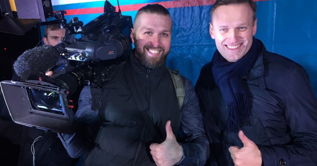 Павел Зеленский с Алексеем Навальным. Фото из соцсетей