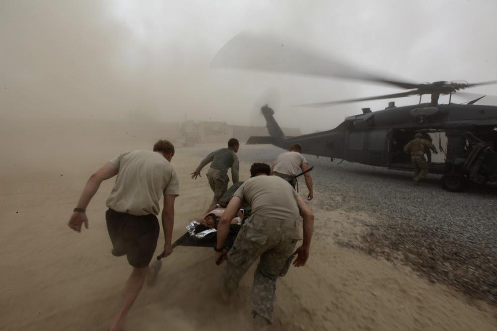 Американские военные в Афганистане. 2010 год. Фото: AP Photo / Brennan Linsley / TASS