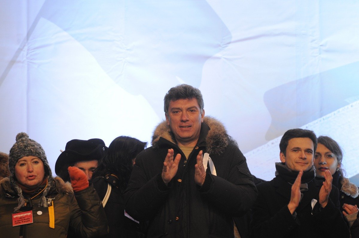 Митинг оппозиции «За честные выборы» на проспекте Сахарова 24 декабря 2011 года. Фото: ITAR-TASS