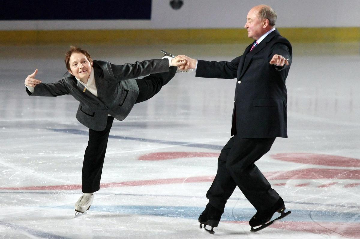Тамара Москвина и Алексей Мишин. 2009 г. Фото: ITAR-TASS