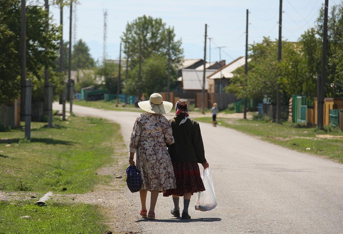 Иркутская область. Местные жители. Фото: ИТАР-ТАСС / Владимир Смирнов