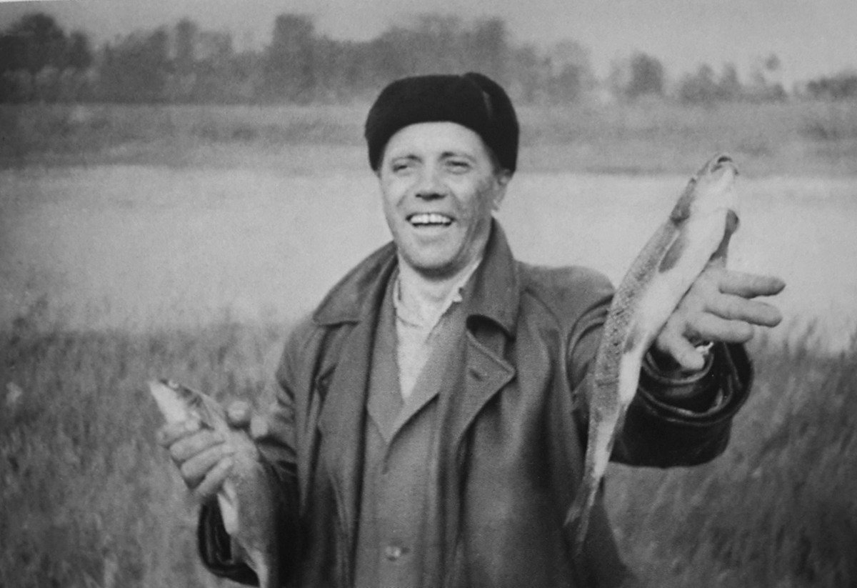 На рыбалке. Пермская область. 60-е годы. Фото из семейного архива Астафьевых