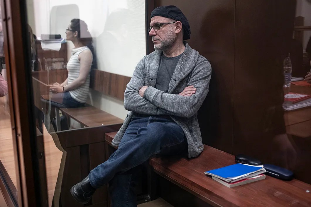 Алексей Малобродский в суде 18 апреля. Фото: Влад Докшин / «Новая газета»