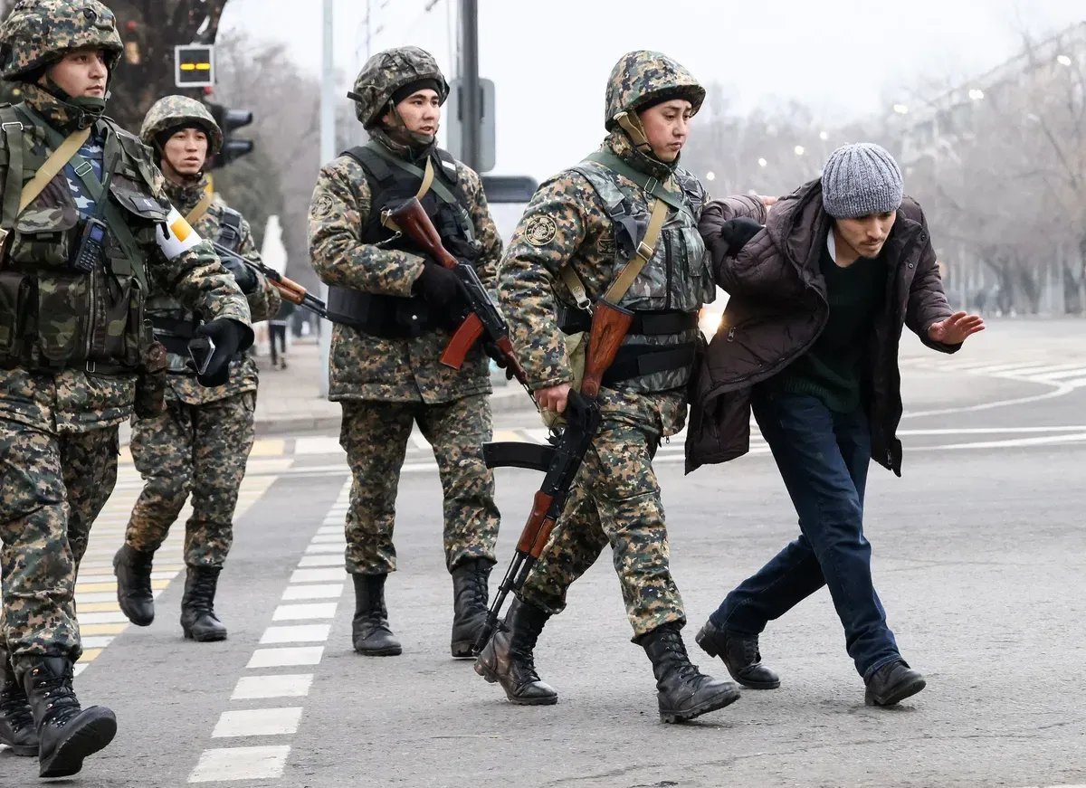 Consequences of Protests in Almaty Photo: Valeriy Sharifulin / TASS