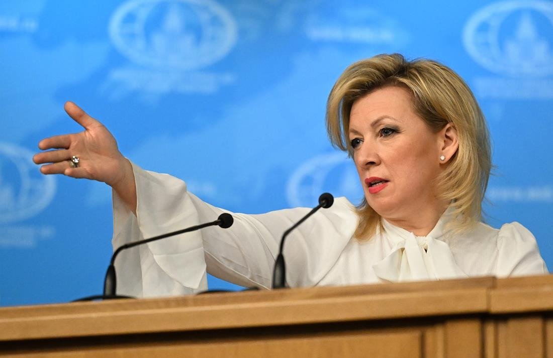 Мария Захаров. Фото: Антон Новодережкин / ТАСС