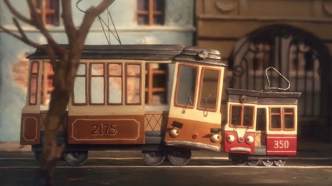 «Два трамвая». Кадр