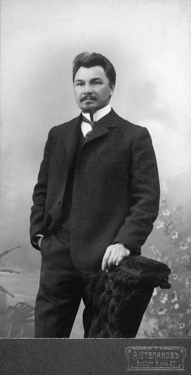 Федор Крюков перед отсидкой в «Крестах» за подпись под Выборгским воззванием (1909). Фото из архива