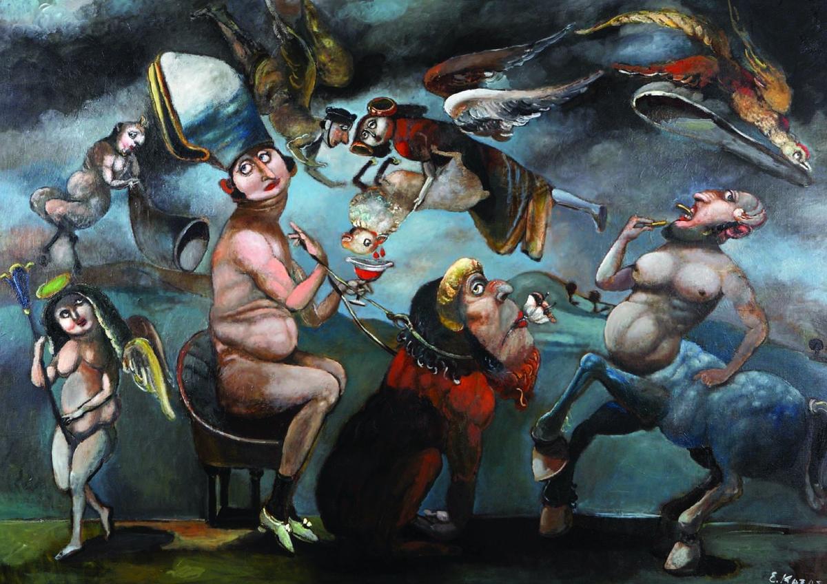 The Third Day of Sacrifice, 2009, Oil on Linen, 59x81. Фото: Hayk Adamyan