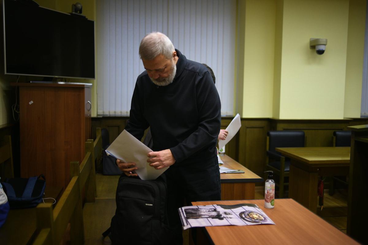 Дмитрий Муратов в Верховном суде. Фото: Светлана Виданова / «Новая газета»