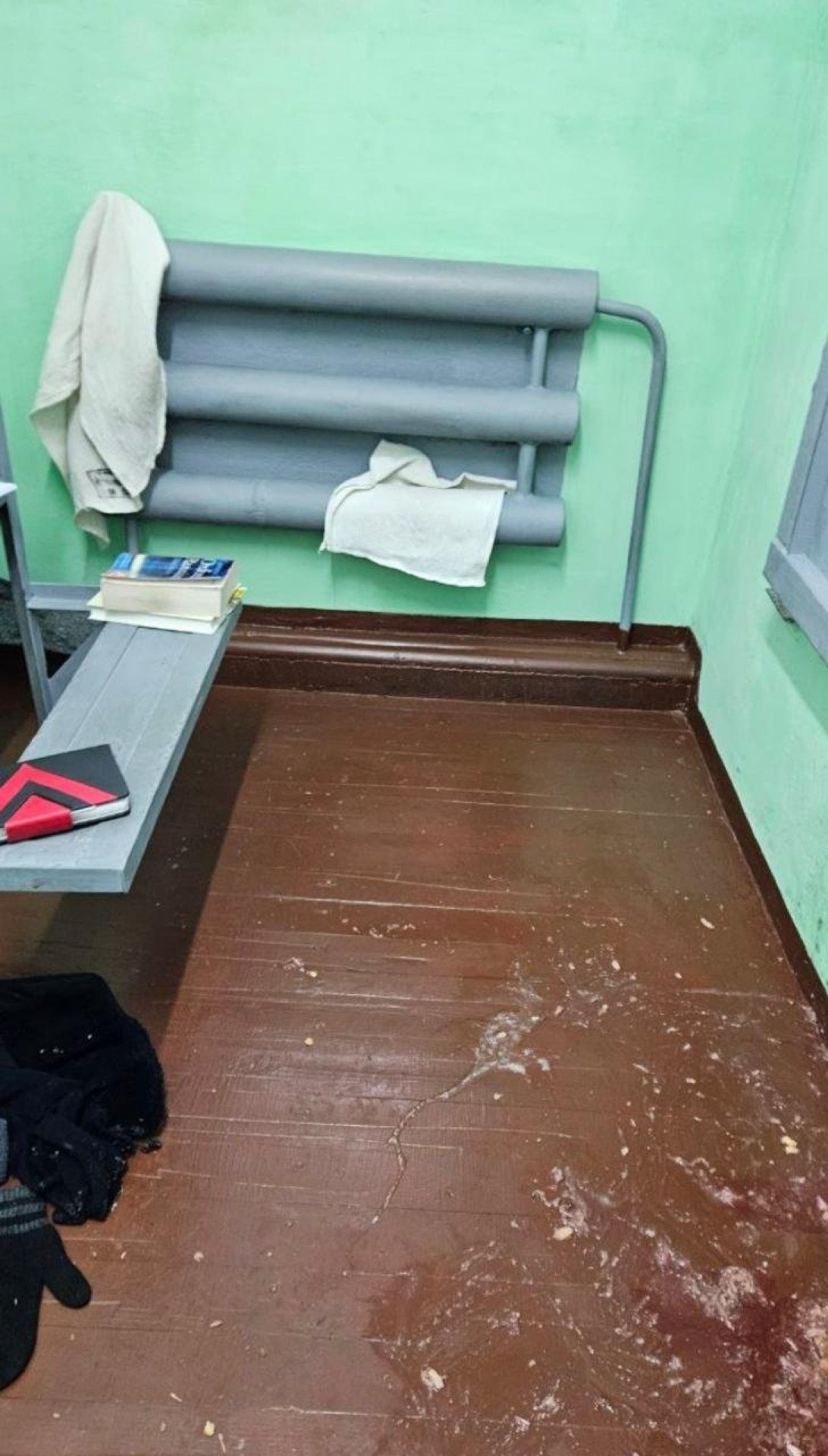 Камера Навального сразу после его смерти