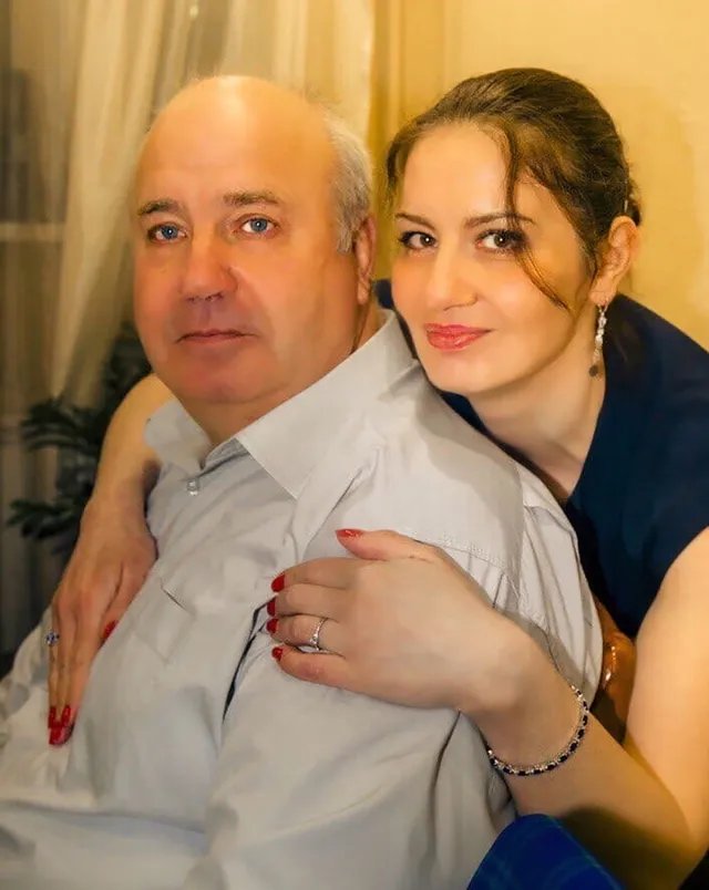 Татьяна Качан с отцом. Фото из соцсетей Татьяны