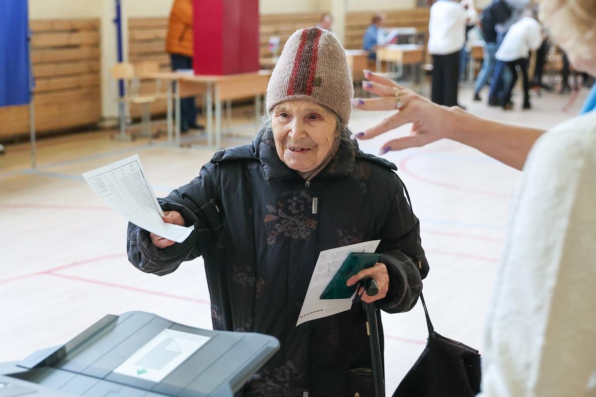 Выборы президента России в Екатеринбурге. Фото: Донат Сорокин / ТАСС