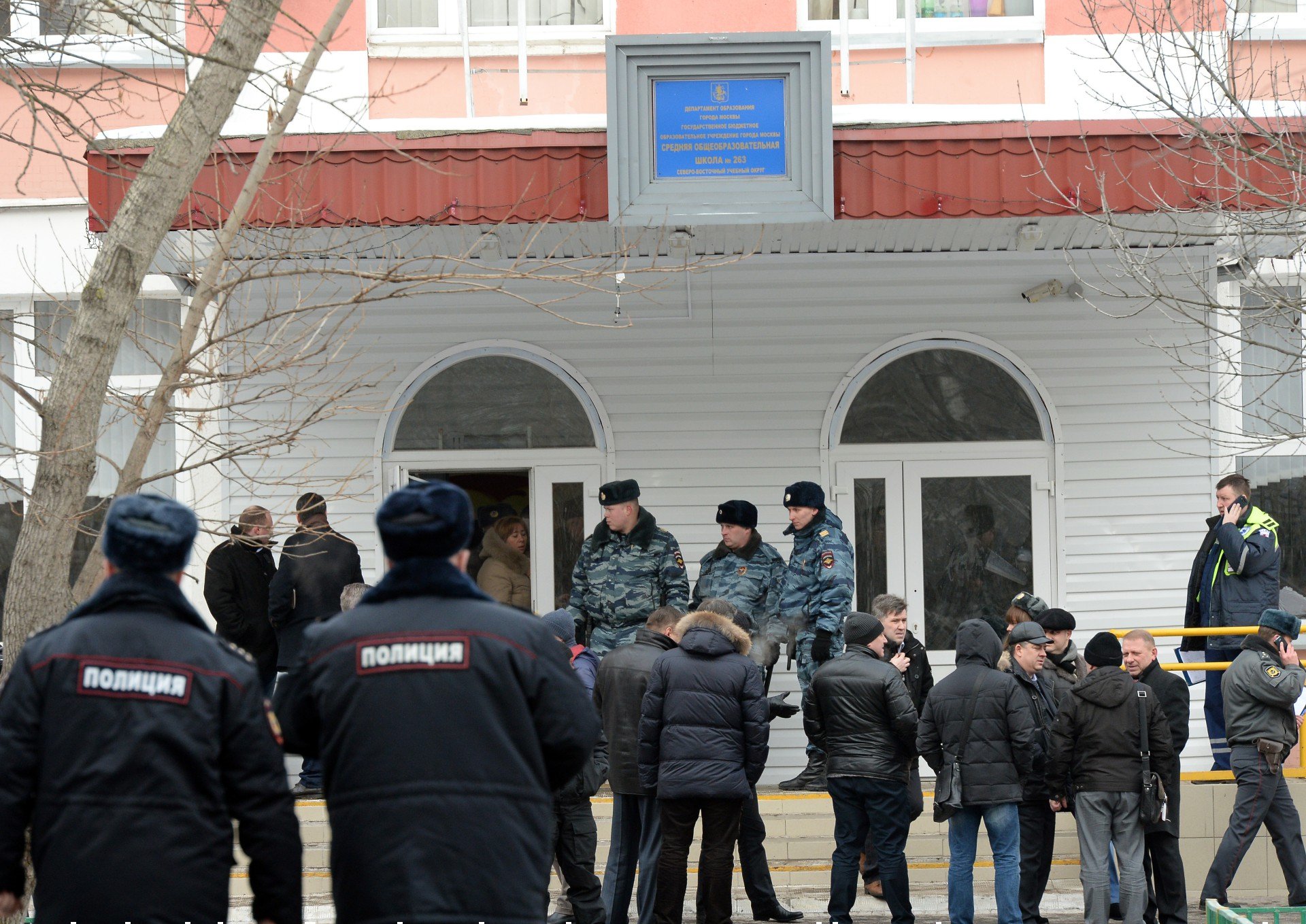 Здание школы, где учился Сергей Гордеев. 3 февраля 2014 года. Фото: РИА Новости