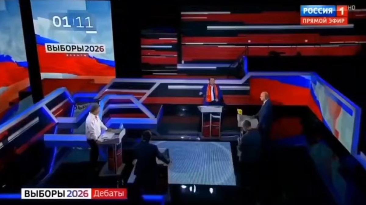 Дебаты у Соловьева. Скриншот с видео / Россия 1