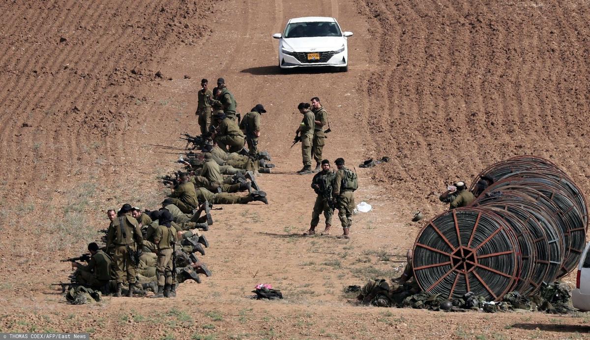 Тренировка израильских военных ЦАХАЛ. Фото: THOMAS COEX / AFP / East News