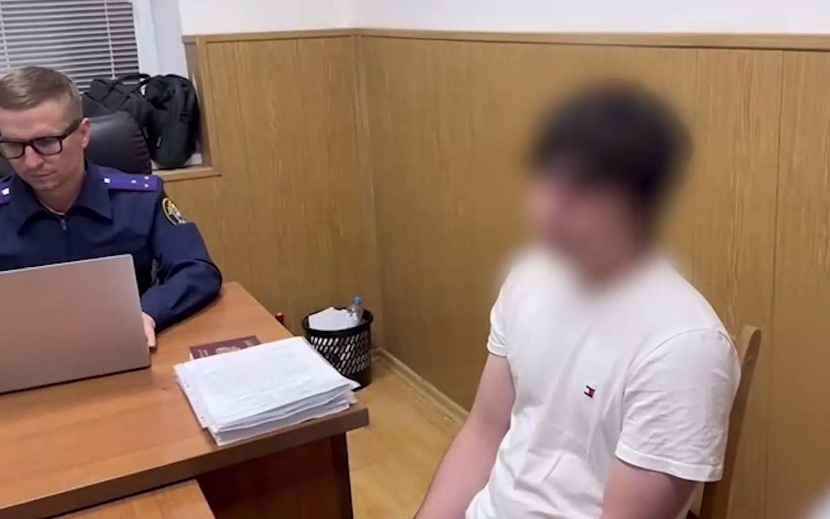 Кадр оперативной съемки ФСБ, которую опубликовал канал «РЕН ТВ»