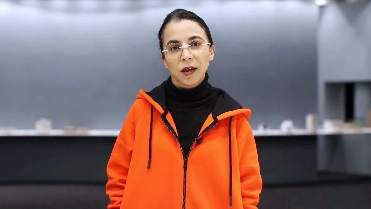 Наиля Аллахвердиева. Скриншот из видеовыступления