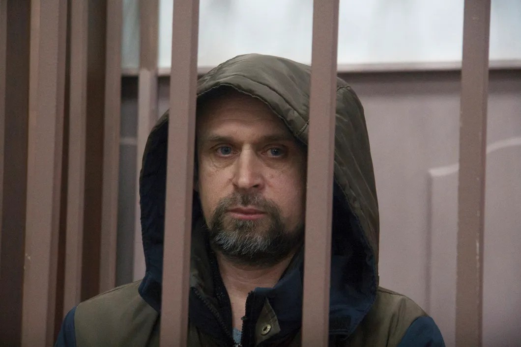 Алексей Вересов в Басманном суде. Фото: Светлана Виданова / «Новая»