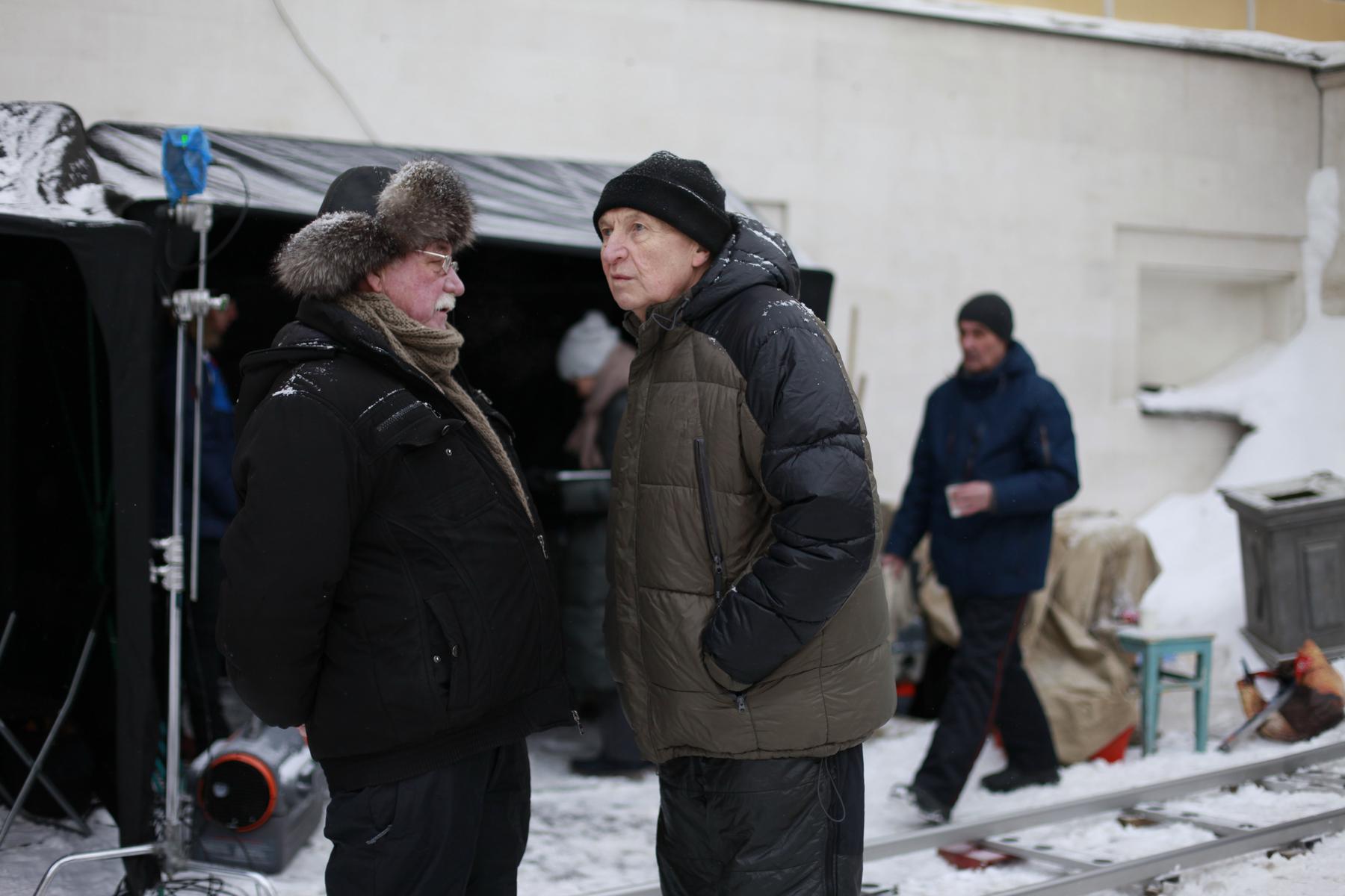 Режиссер Андрей Смирнов (справа). Фото предоставлено съемочной группой