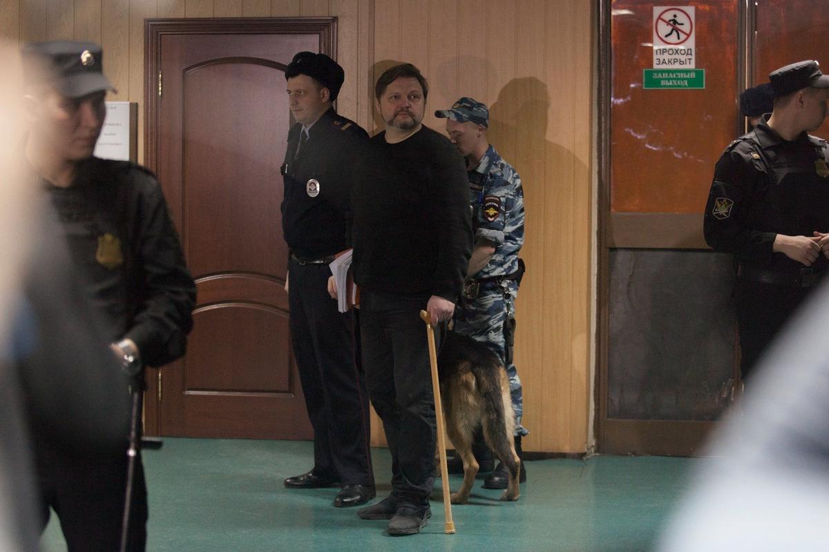 Никита Белых в суде. Фото: Влад Докшин / «Новая газета»