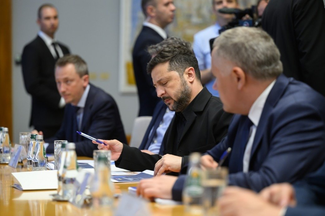 Владимир Зеленский в Белграде. Фото: APA Images via ZUMA Press Wire