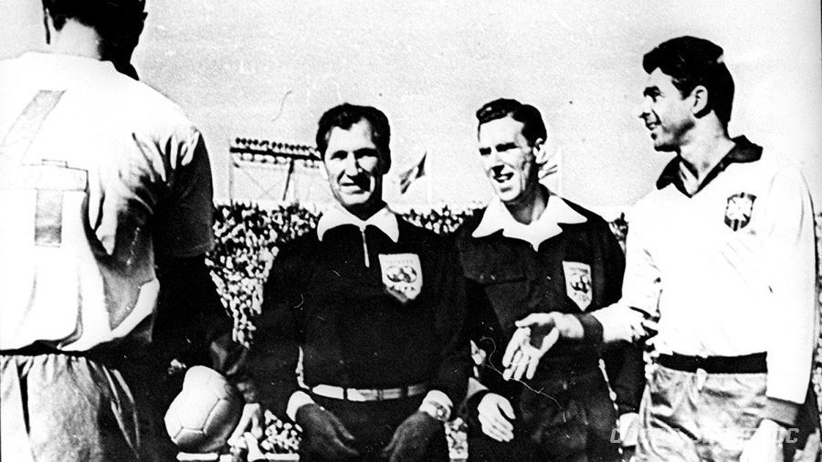 Николай Латышев, советский арбитр на финале ЧМ-1962. Фото «Спорт-Экспресс»