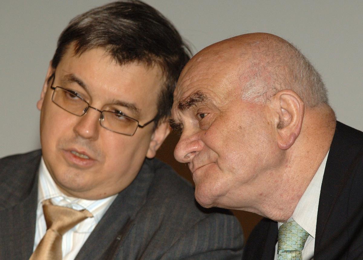 Ярослав Кузьминов и Евгений Ясин. Фото: ITAR-TASS