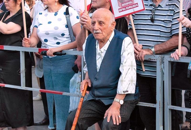 День независимости Арцаха (Нагорного Карабаха) в Ереване. Фото: Александр Чернышевский / Коммерсантъ