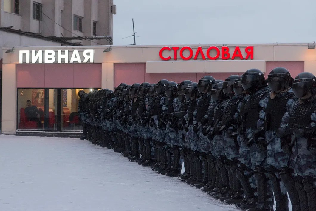 Комсомольская площадь. Фото: Светлана Виданова / «Новая газета»
