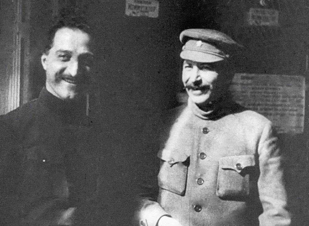 Сталин и Орджоникидзе в 1923 году. Фото: РИА Новости