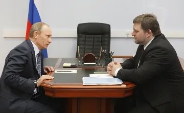 Владимир Путин и Никита Белых. Фото: Алексей Дружинин/РИА Новости
