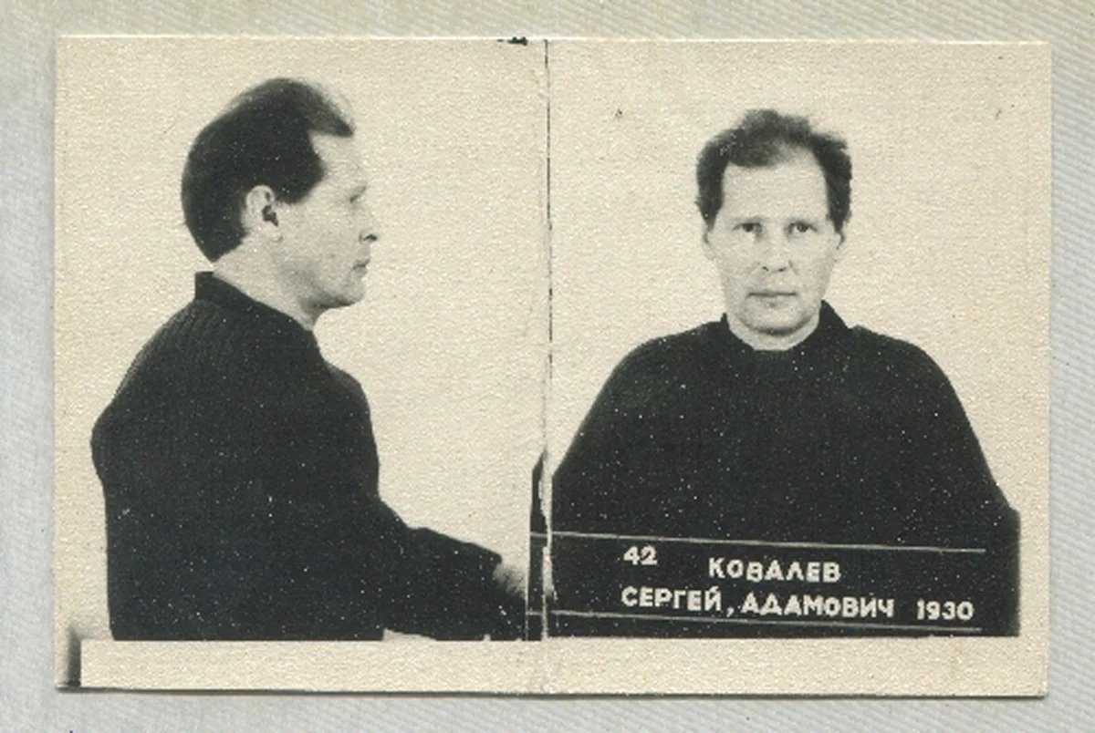 Сергей Ковалев, 1975 год. Фото из архивно-следственного дела